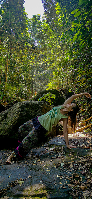 Mariela Spoltore hacienda yoga en la floresta